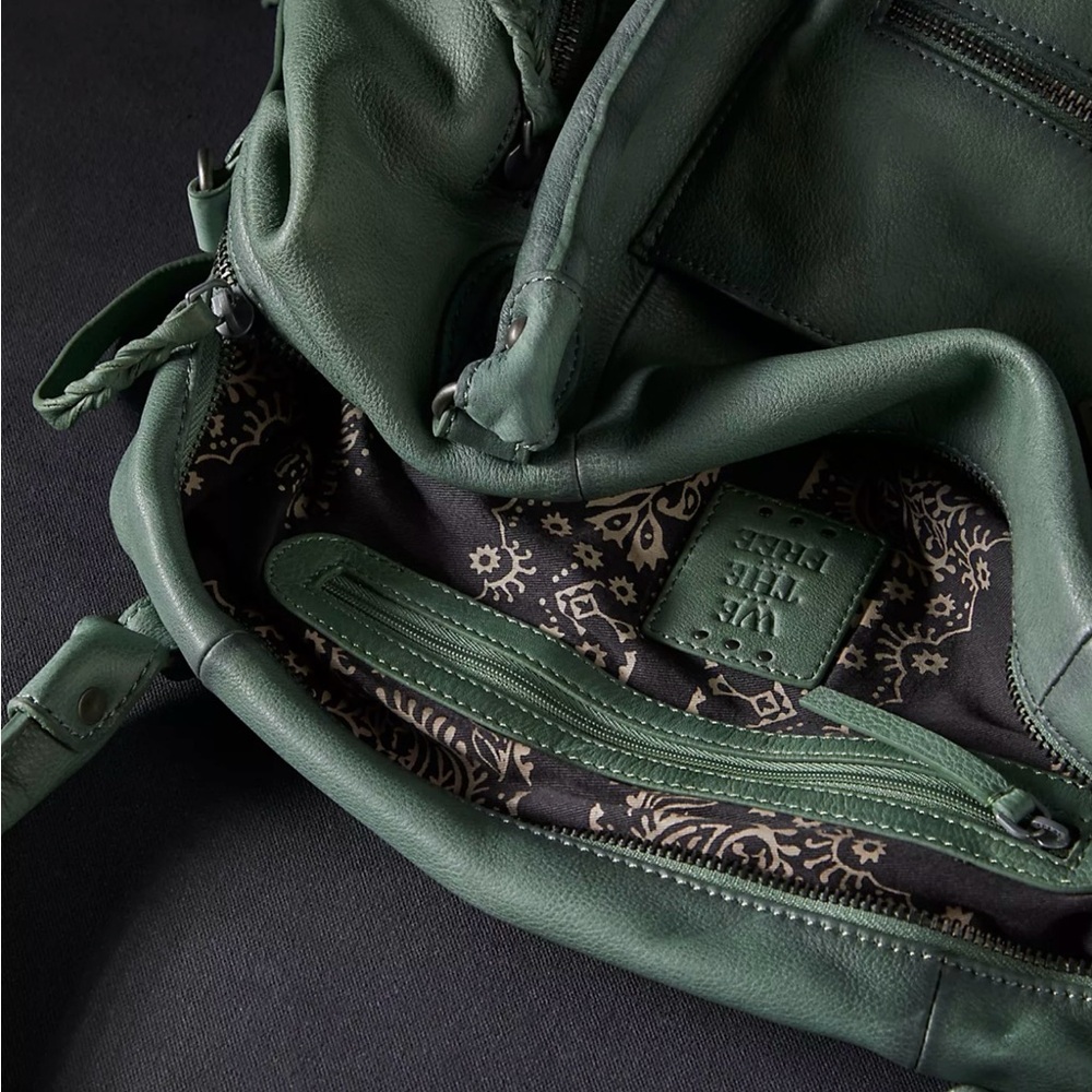 We the Free Emerson tote bag from Free people, color is secret sage